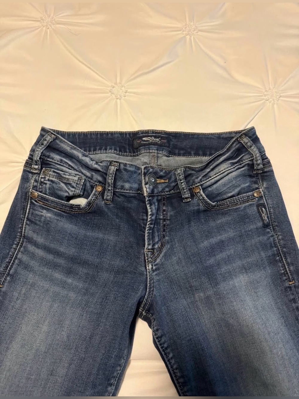 vintage Silver jeans